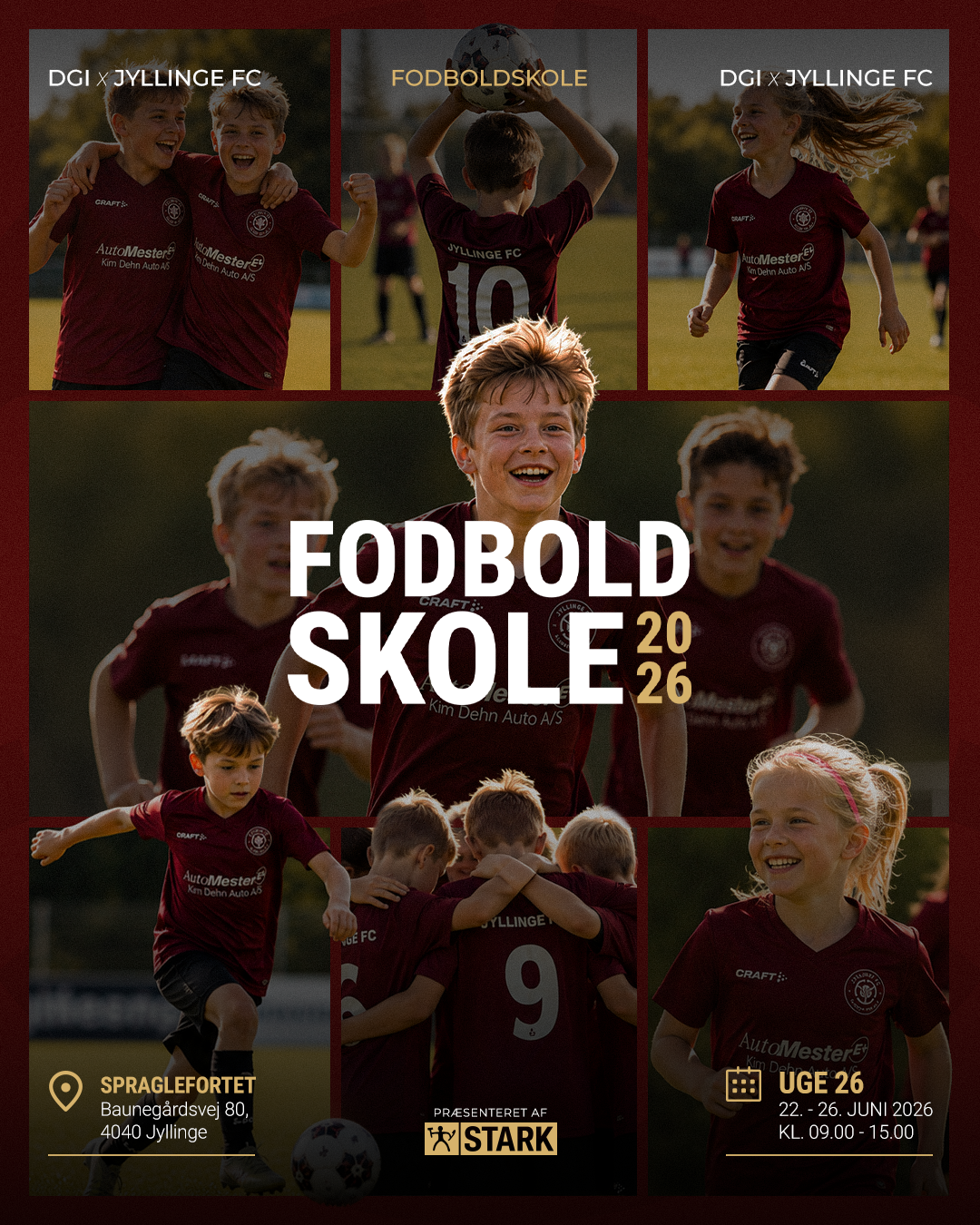 Rebrand - Jyllinge FC JFC FBSKOLE