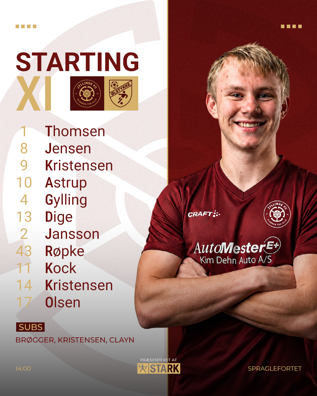 Rebrand - Jyllinge FC JFC HomeXI V2